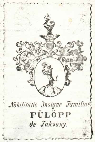 Crest of the Fülöpp family